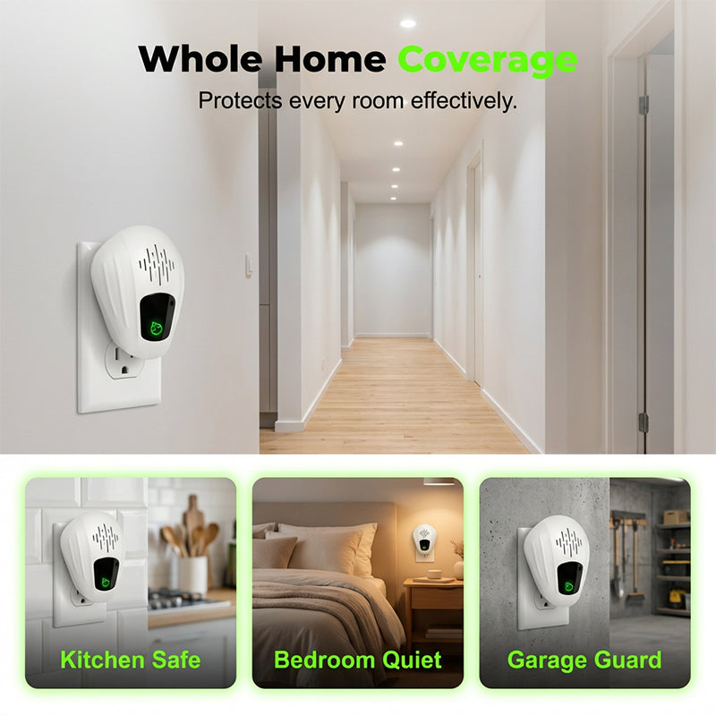 UltraWave – Smart Ultrasonic Rodent & Insect Repeller