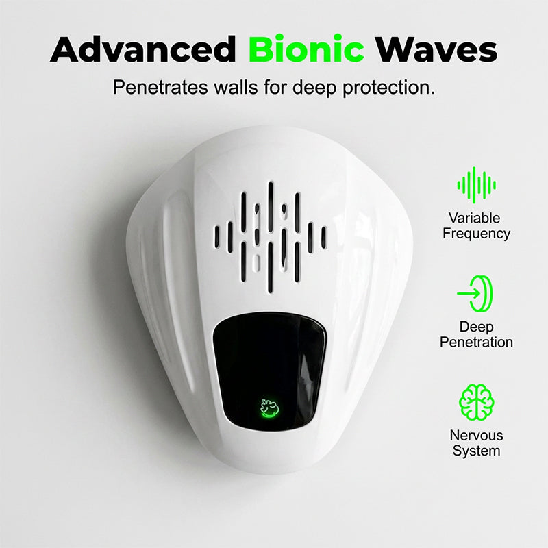 UltraWave – Smart Ultrasonic Rodent & Insect Repeller