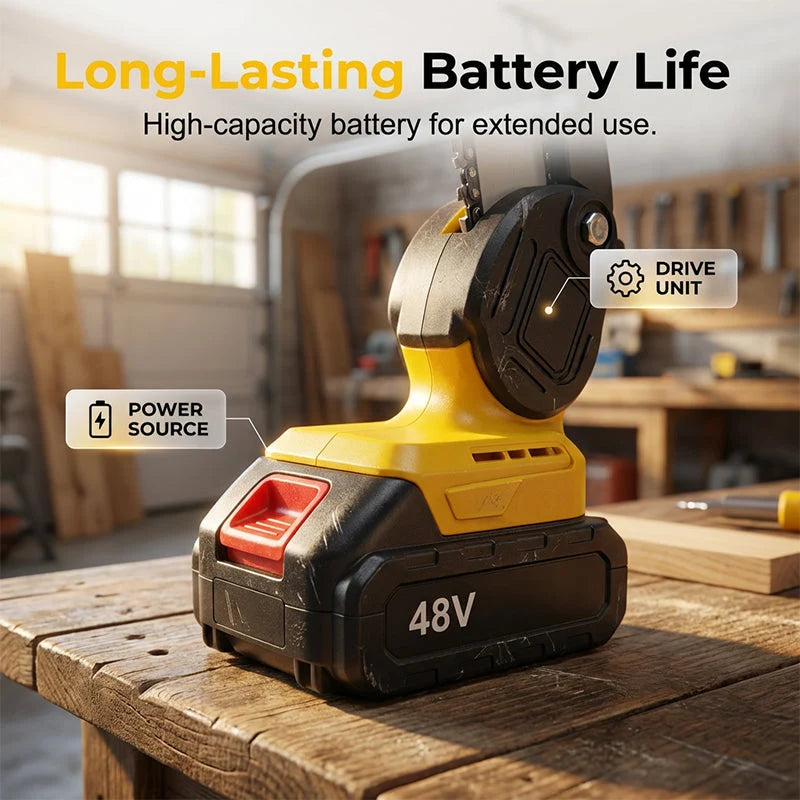 MiniForce – Compact Electric Saw with Safety Lock