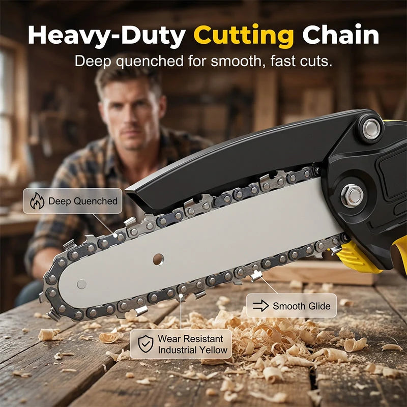 MiniForce – Compact Electric Saw with Safety Lock