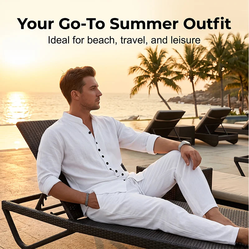 BreezeStyle – Men’s Minimalist Warm-Weather Outfit