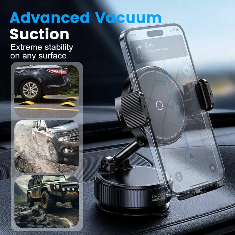 DashGrip – Vacuum Suction Magnetic Phone Mount