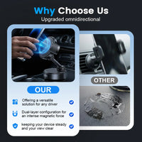 DashGrip – Vacuum Suction Magnetic Phone Mount