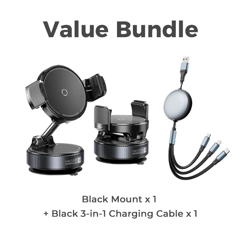 DashGrip – Vacuum Suction Magnetic Phone Mount