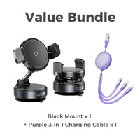 DashGrip – Vacuum Suction Magnetic Phone Mount