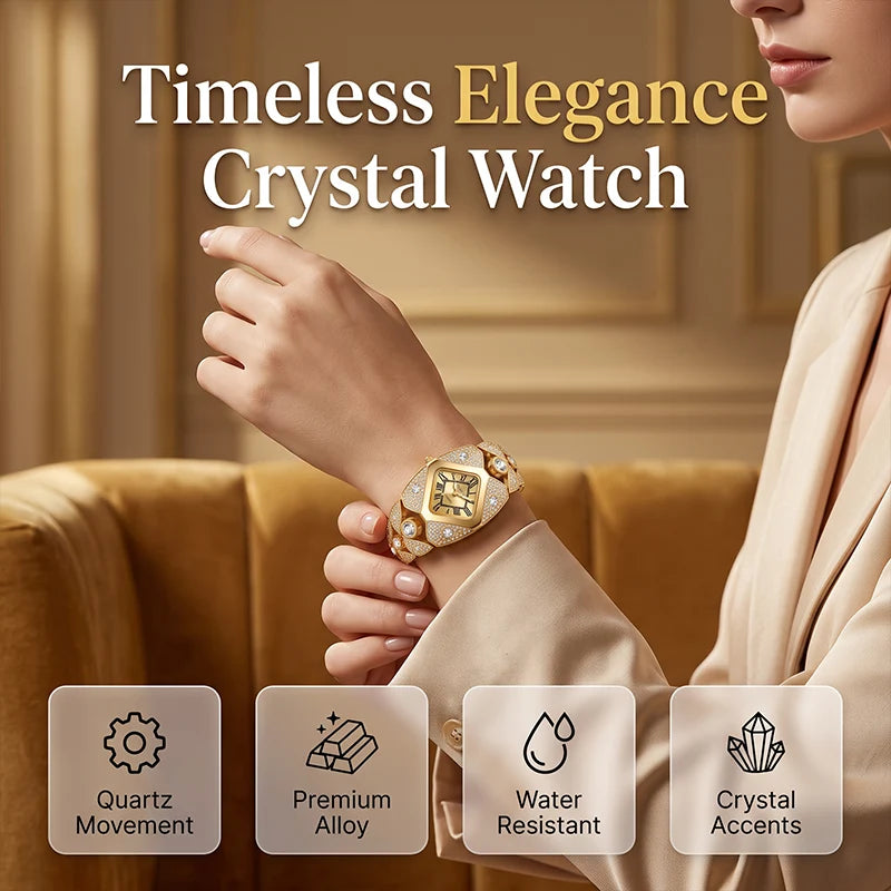 Dazzelle – Women’s Sparkling Quartz Jewelry Watch