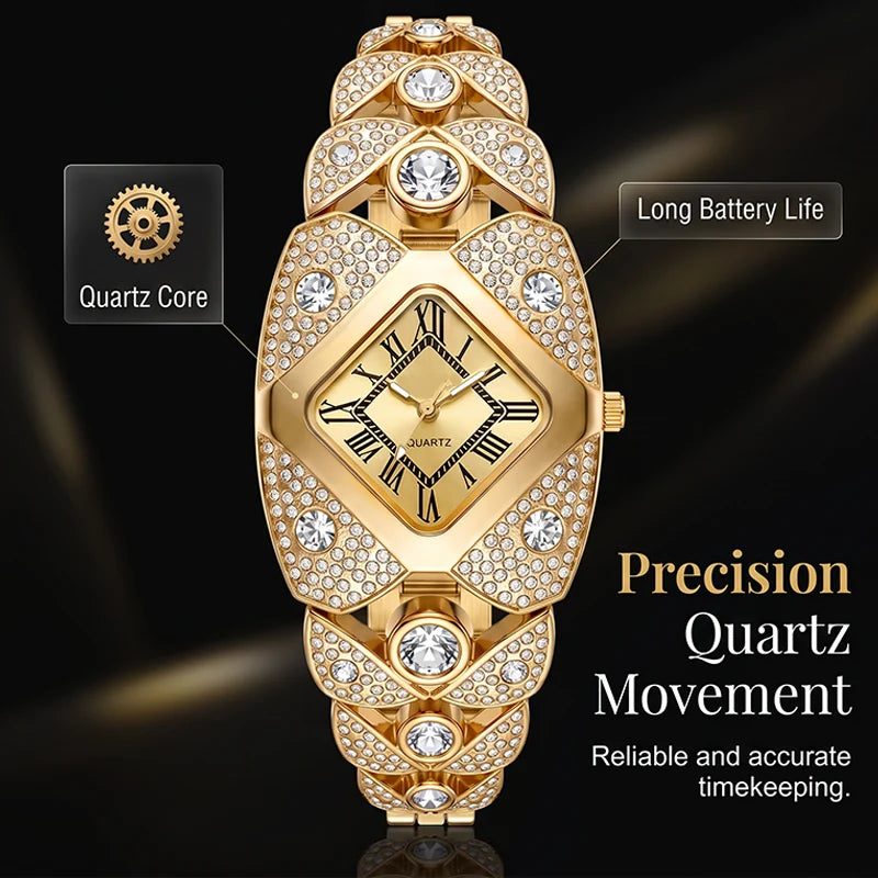 Dazzelle – Women’s Sparkling Quartz Jewelry Watch