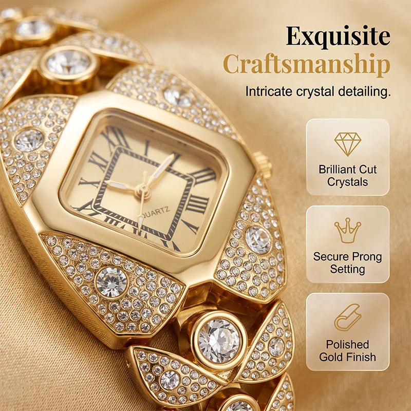 Dazzelle – Women’s Sparkling Quartz Jewelry Watch