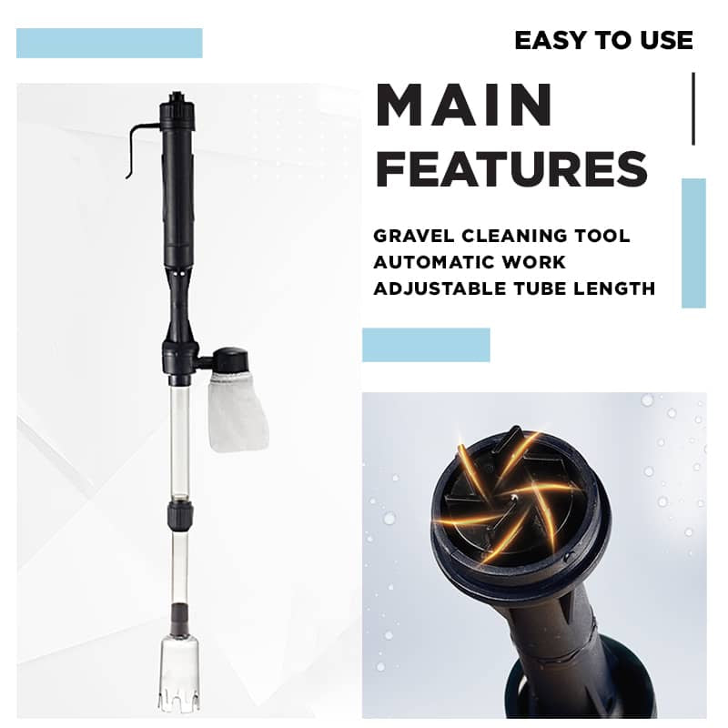 AquaFlow – Electric Aquarium Gravel Cleaner