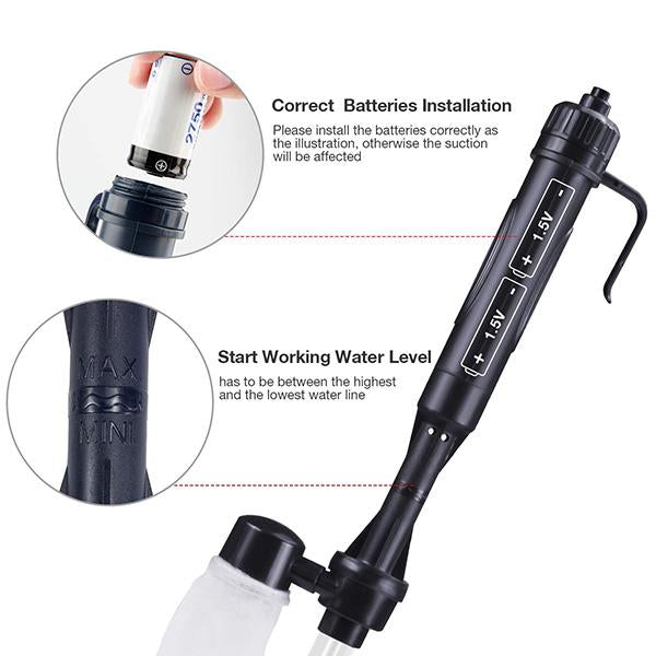 AquaFlow – Electric Aquarium Gravel Cleaner