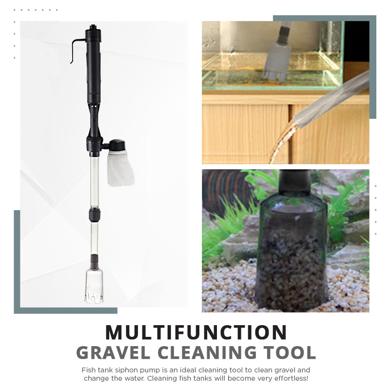 AquaFlow – Electric Aquarium Gravel Cleaner