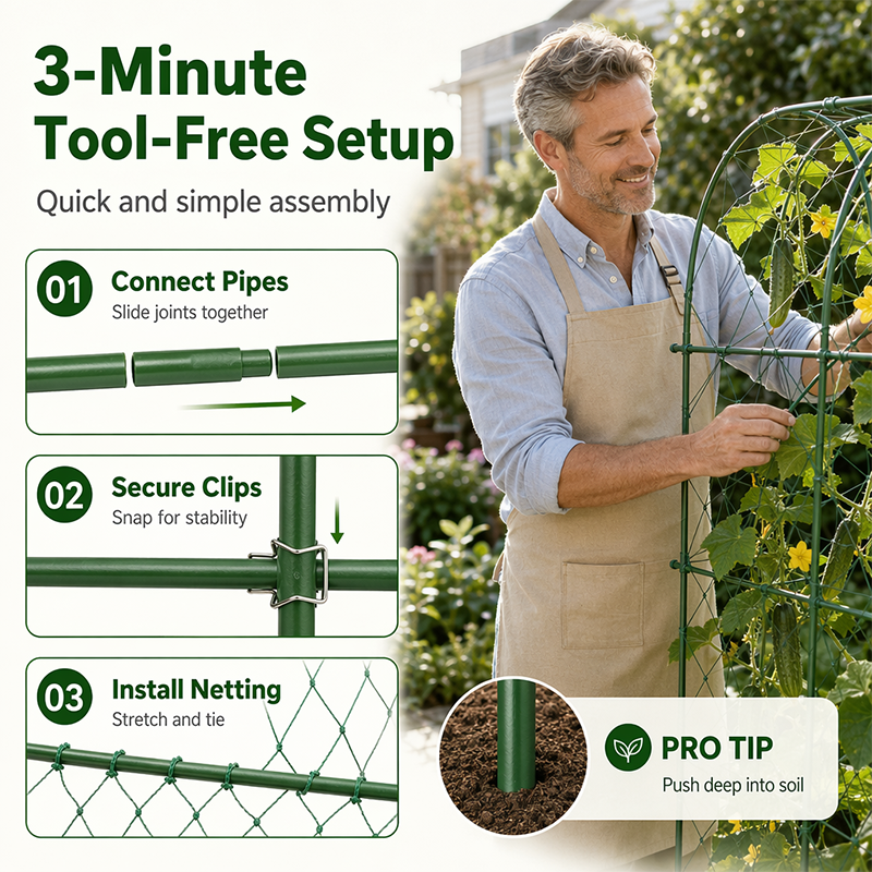 VineMaster – Modular Climbing Plant Trellis