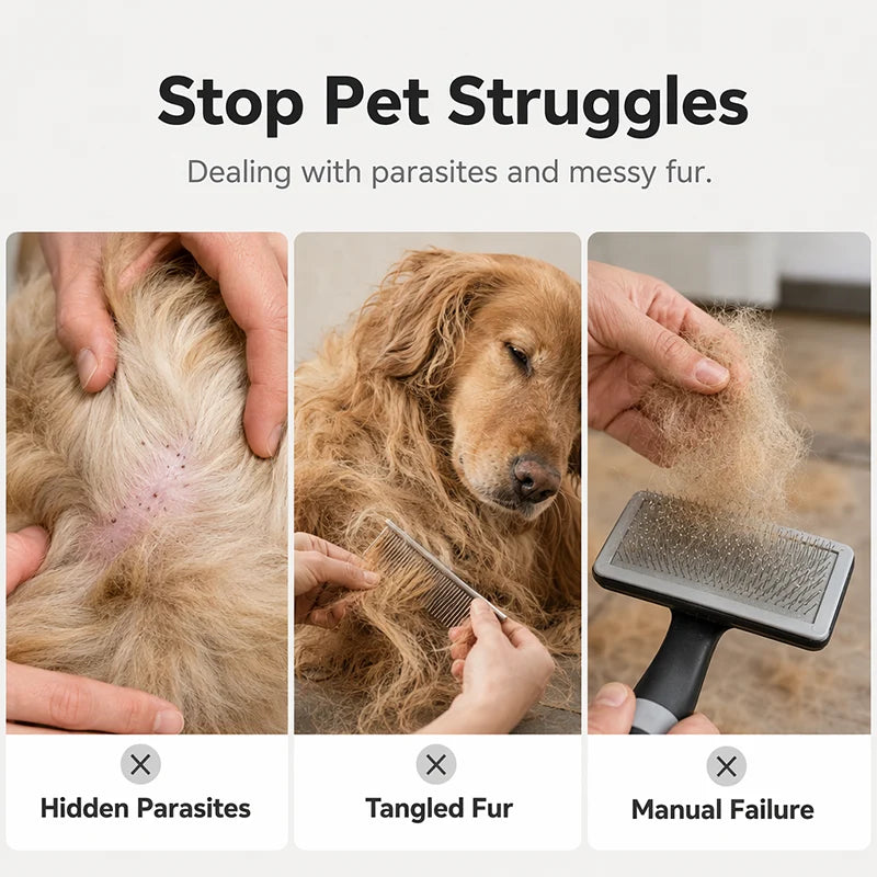 PawForce – Electric Pet Grooming Comb