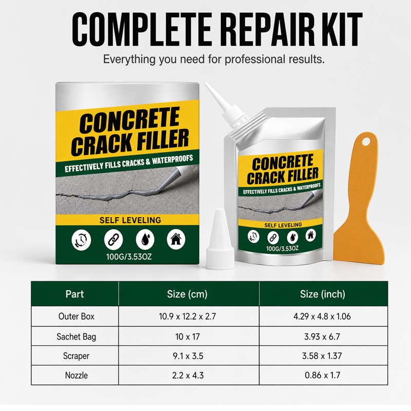 CrackGuard – Durable Concrete Repair & Sealant