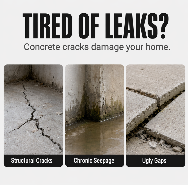 CrackGuard – Durable Concrete Repair & Sealant