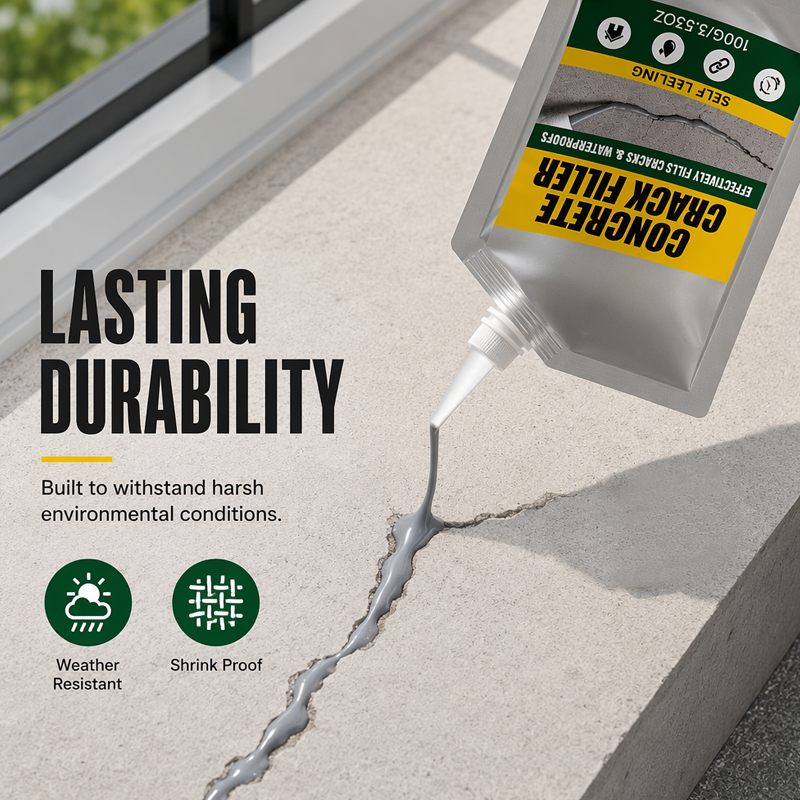 CrackGuard – Durable Concrete Repair & Sealant
