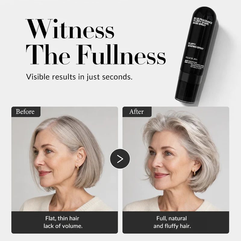 VolumeGlow – Fuller-Looking Hair Styling Spray