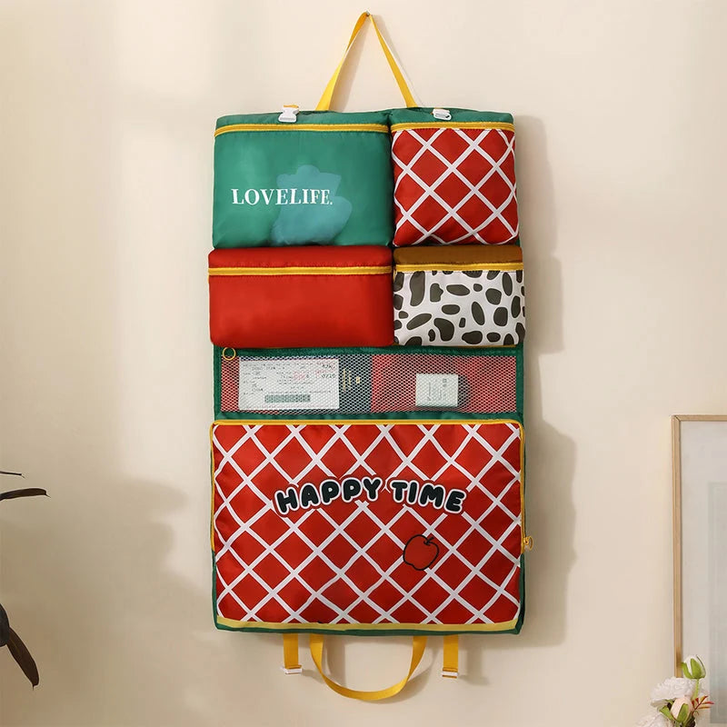 TravelNest – 7-in-1 Foldable Hanging Travel Organizer