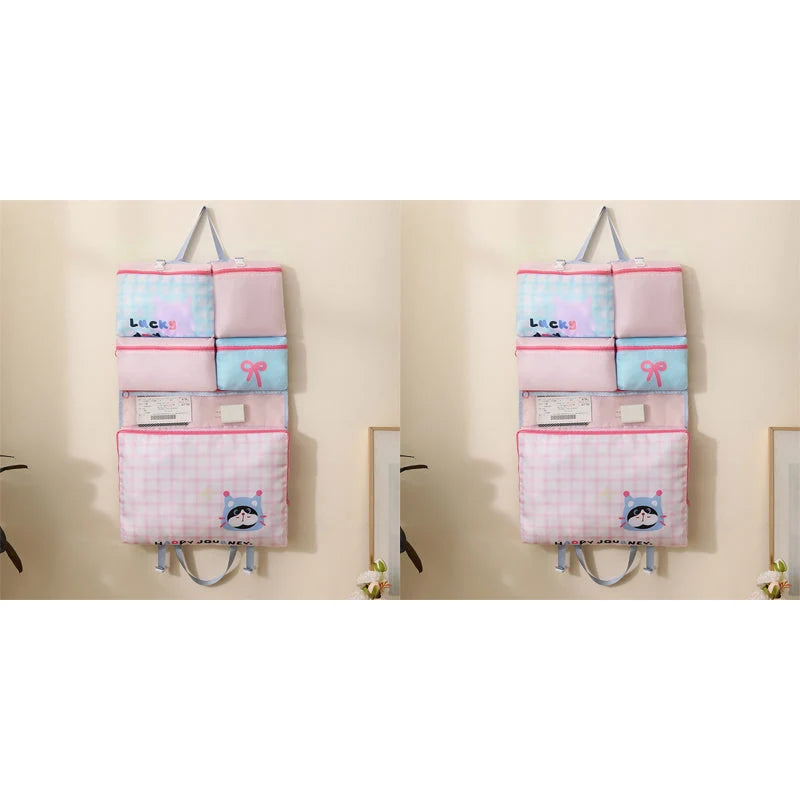 TravelNest – 7-in-1 Foldable Hanging Travel Organizer