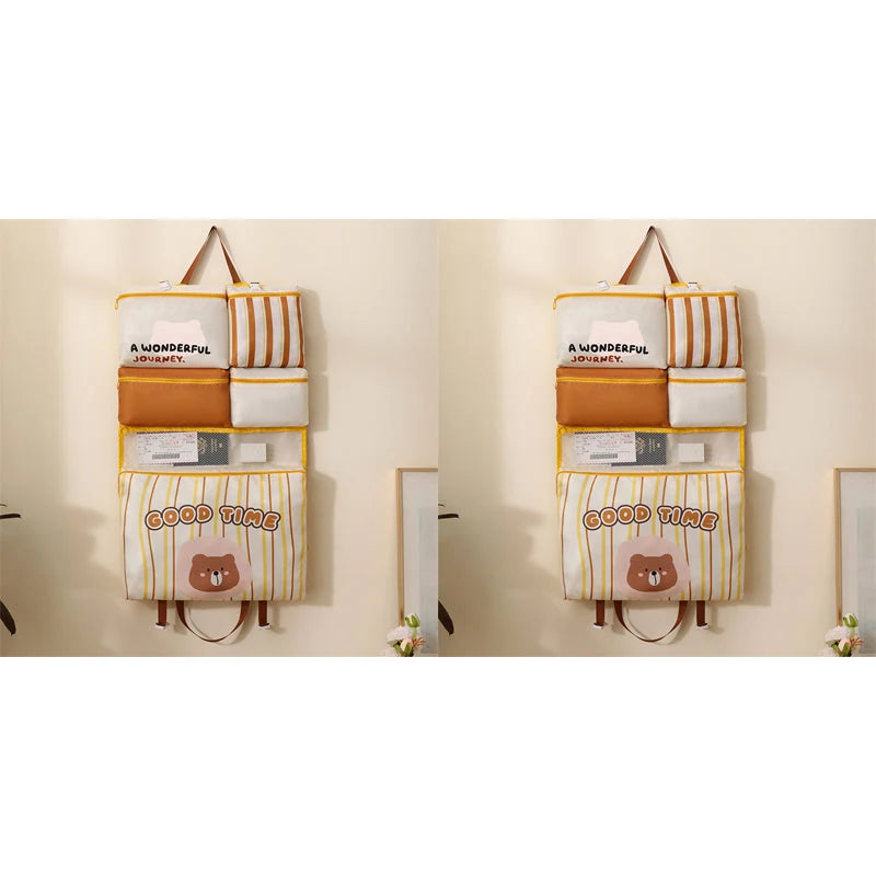 TravelNest – 7-in-1 Foldable Hanging Travel Organizer