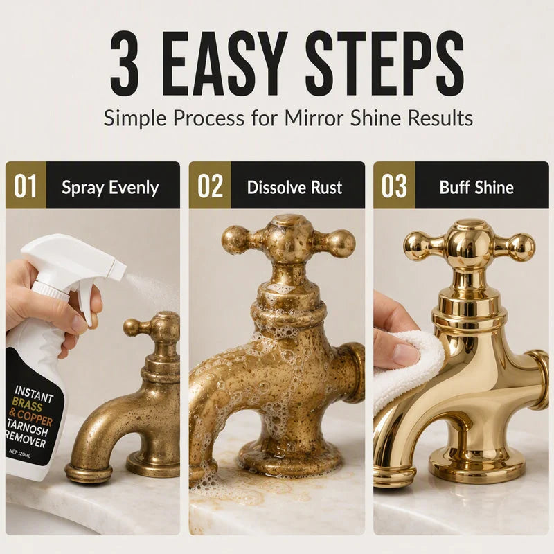 BrassGlow – Instant Brass Shine Restoring Spray