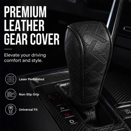 DriveComfort – Premium Perforated Gear Shift Cover