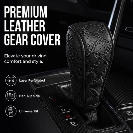 DriveComfort – Premium Perforated Gear Shift Cover