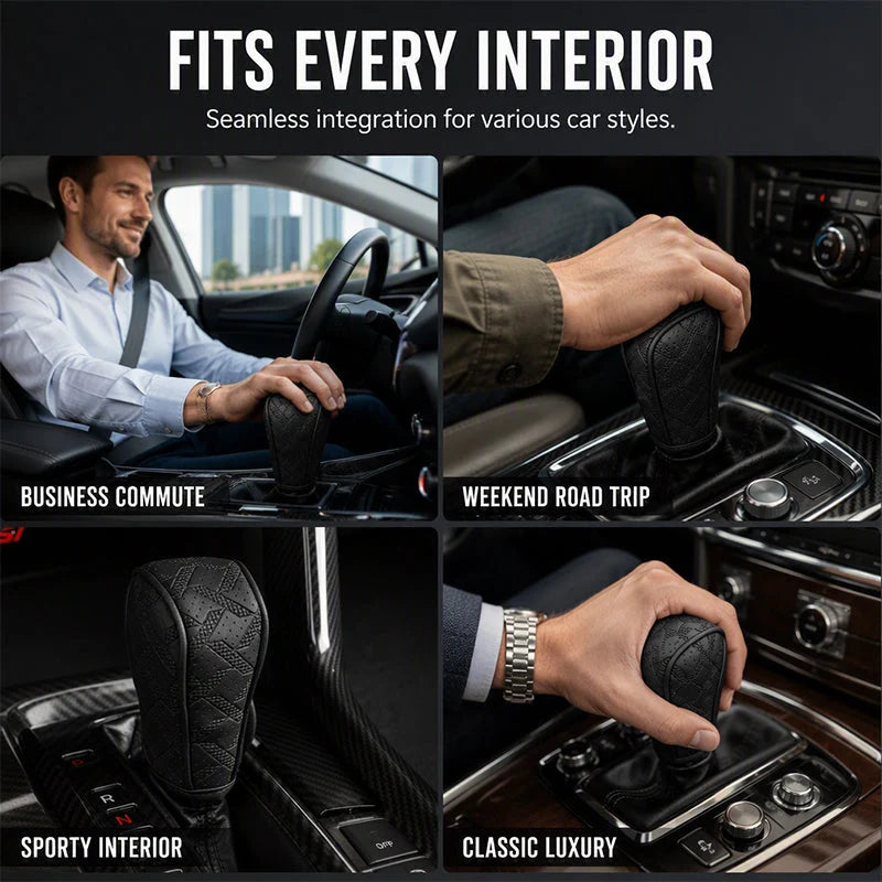 DriveComfort – Premium Perforated Gear Shift Cover