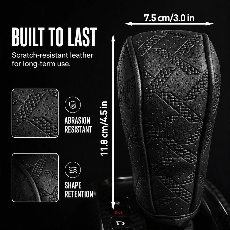 DriveComfort – Premium Perforated Gear Shift Cover