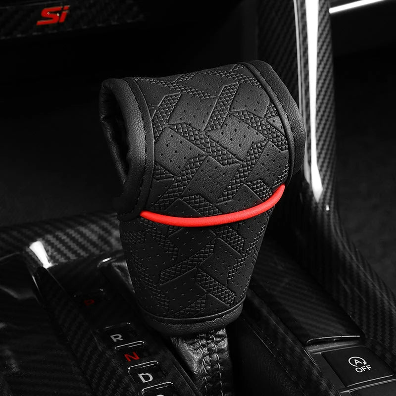 DriveComfort – Premium Perforated Gear Shift Cover