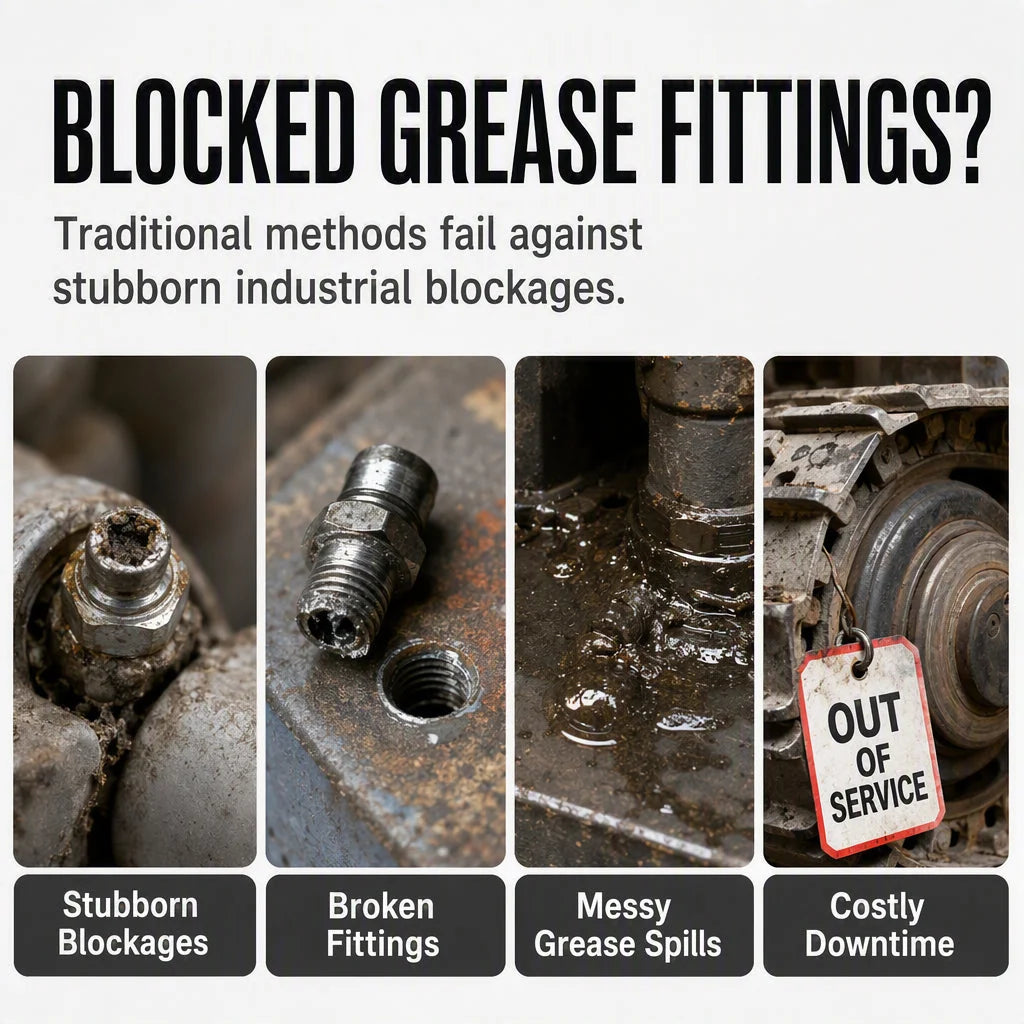 GreasePro – Professional Grease Fitting Cleaner