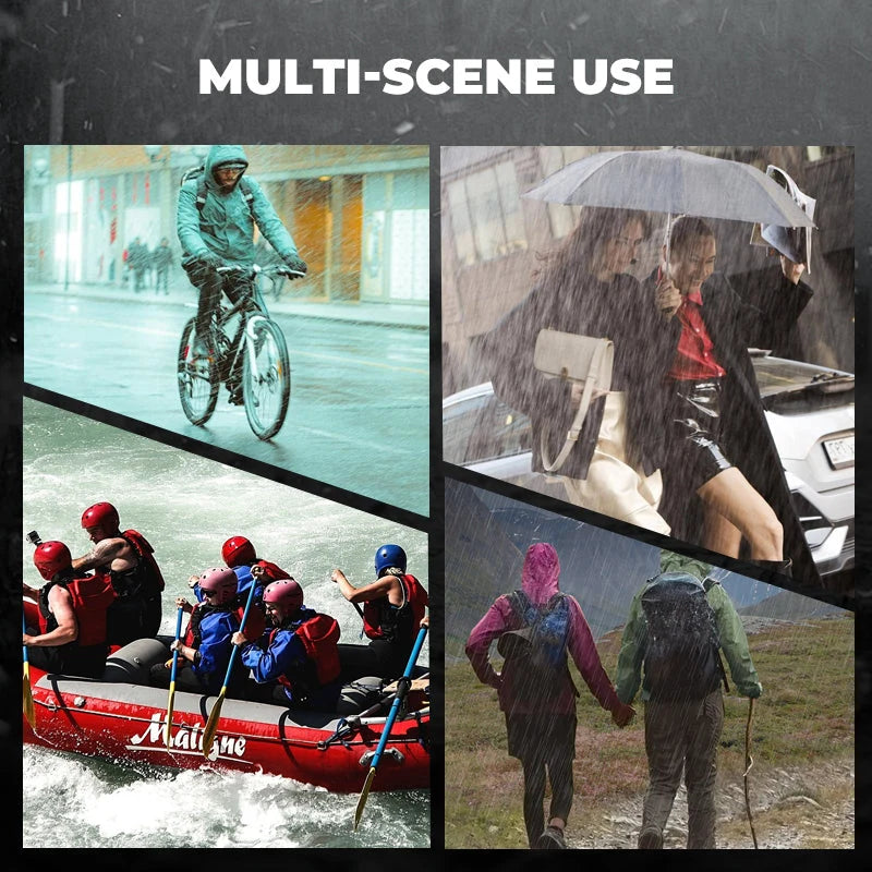 RainReady – Compact Lightweight Waterproof Raincoat