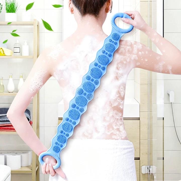 SilkaReach – Double-Sided Silicone Back Scrubber