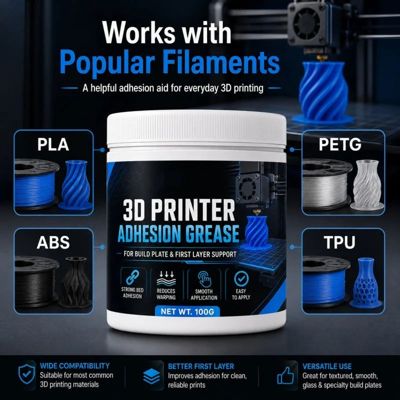 BedBond – Universal 3D Printer Adhesion Grease