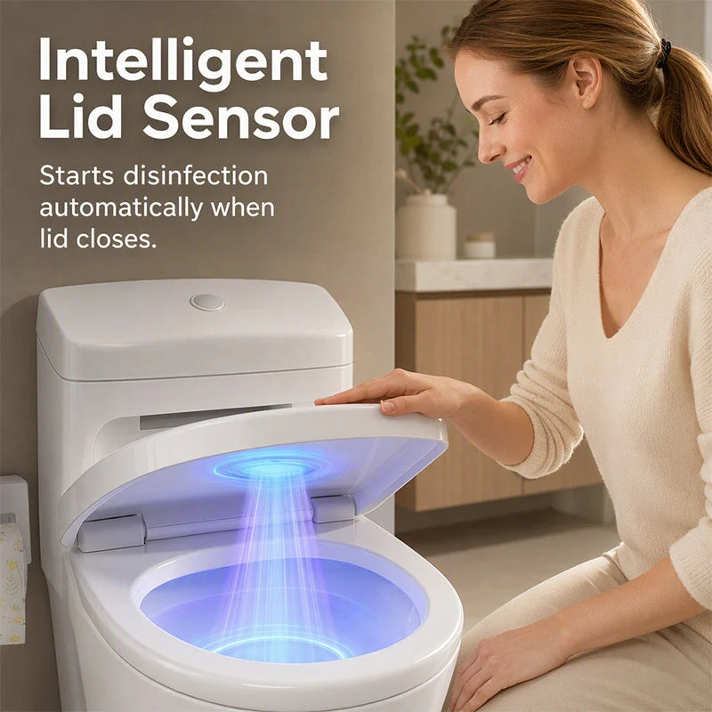 LidLume – Heart Shaped UVC Toilet Sterilizer Light