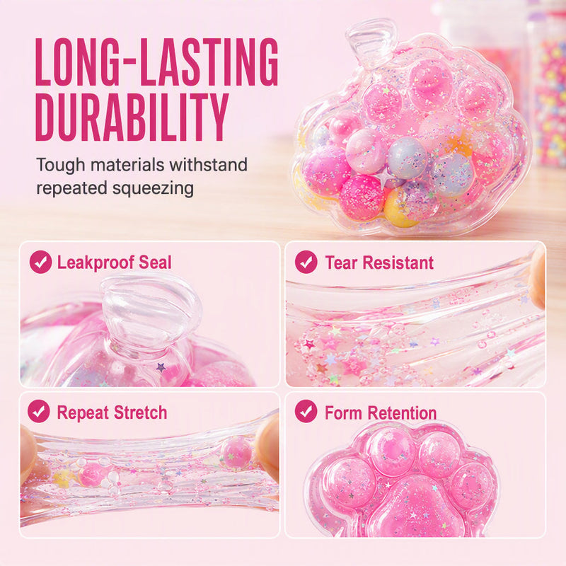 Squishora – DIY Cat Paw Fried Ice Squishy Toy Kit