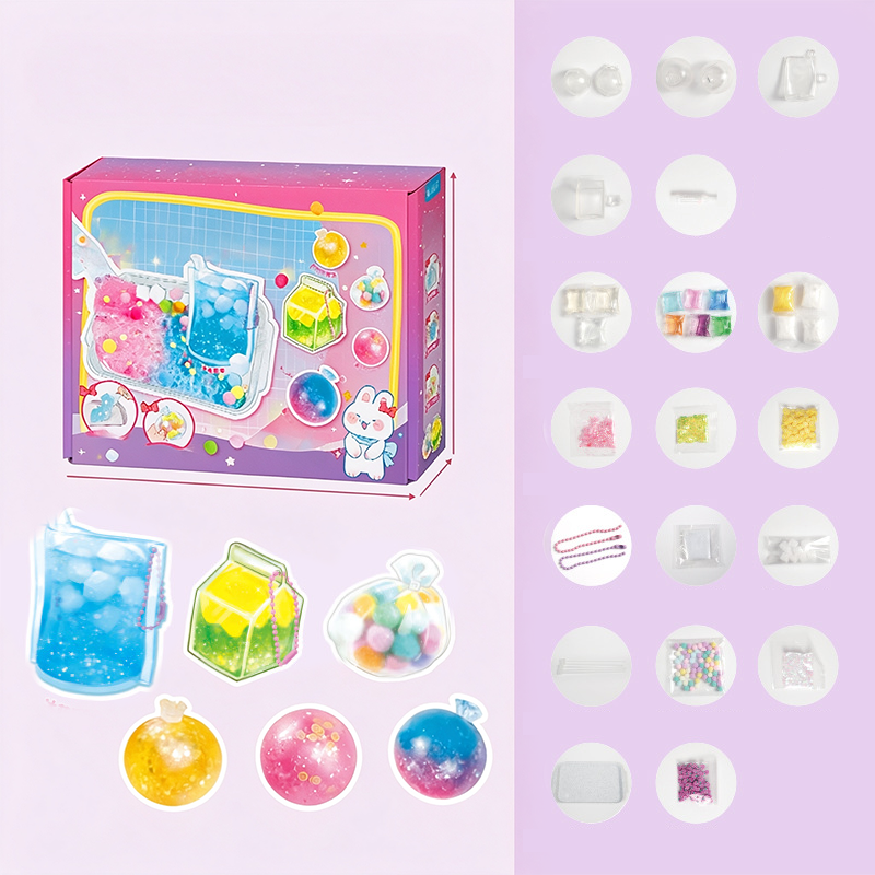 Squishora – DIY Cat Paw Fried Ice Squishy Toy Kit