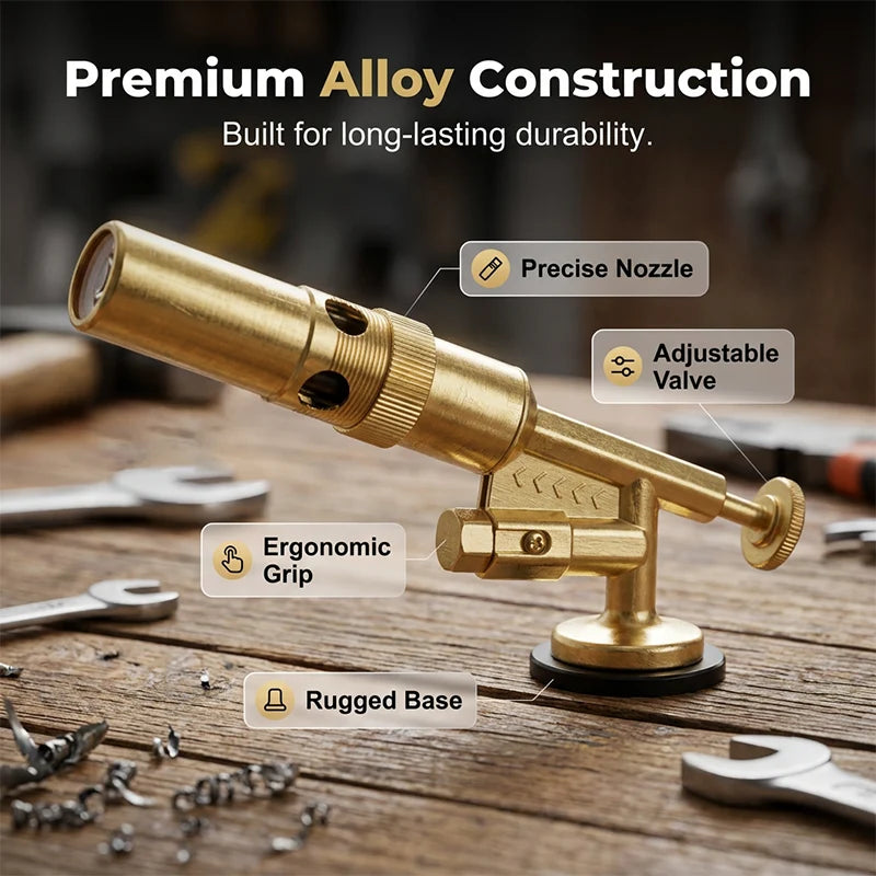 BlazeVanta – Multi-Function 1300°C Butane Torch