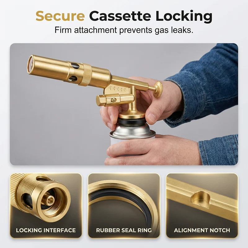 BlazeVanta – Multi-Function 1300°C Butane Torch