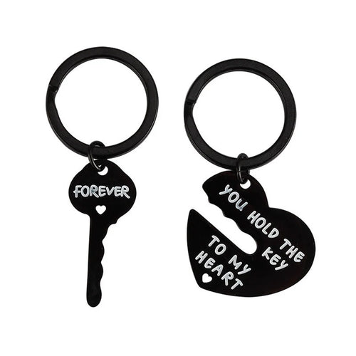 LoveLock – Romantic Interlocking Heart & Keychain Set