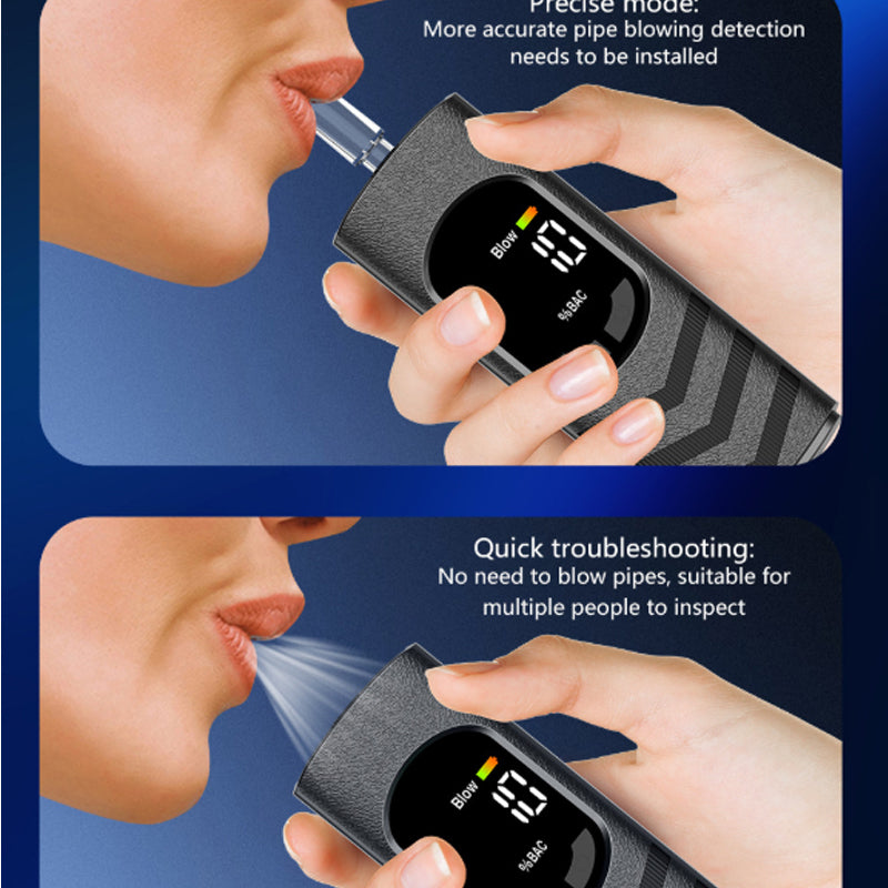 BreathGuard – Rechargeable LCD Alcohol Breath Tester