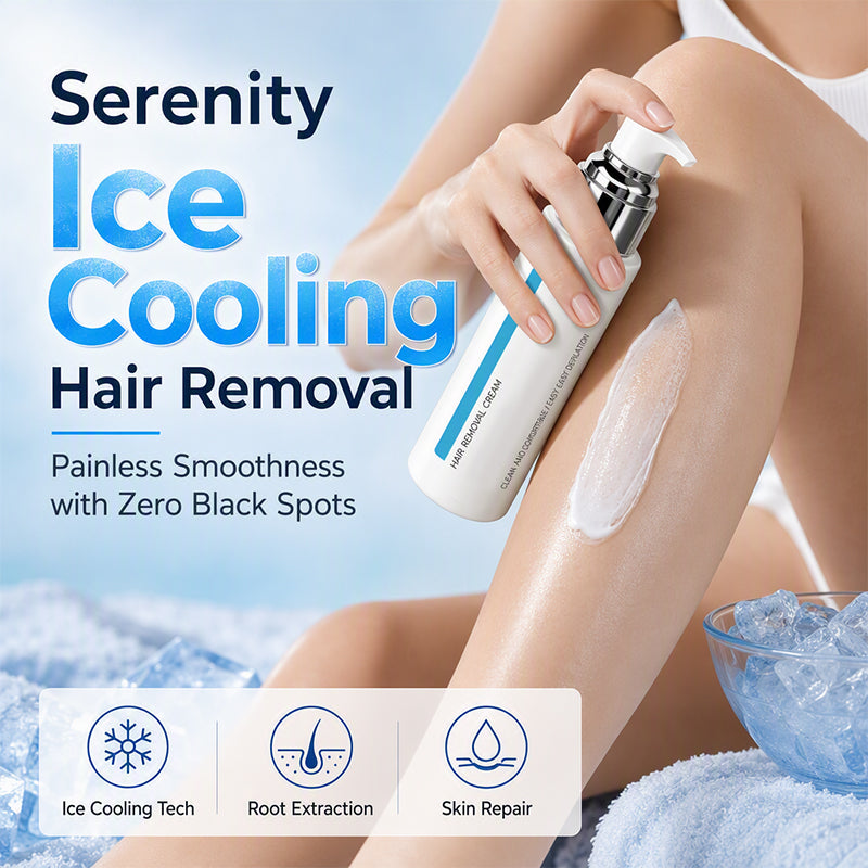 CoolMuse – Ice-Cooling Hair Removal Cream