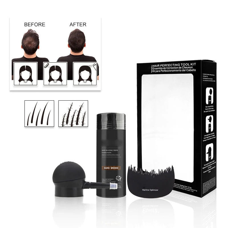 FiberLuxe – Natural-Looking Hair Thickening Fibers Set