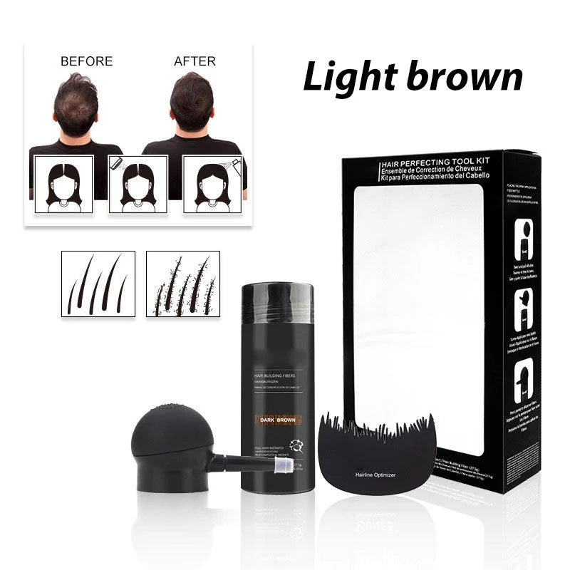 FiberLuxe – Natural-Looking Hair Thickening Fibers Set