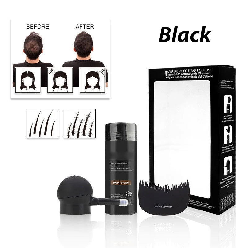 FiberLuxe – Natural-Looking Hair Thickening Fibers Set