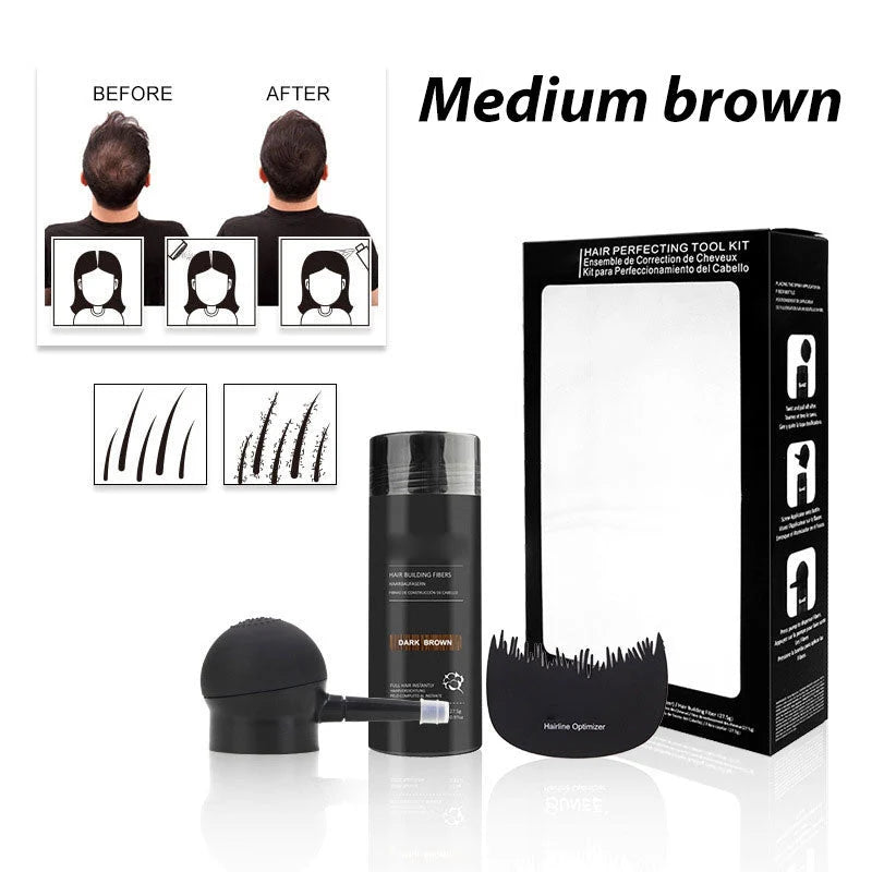 FiberLuxe – Natural-Looking Hair Thickening Fibers Set