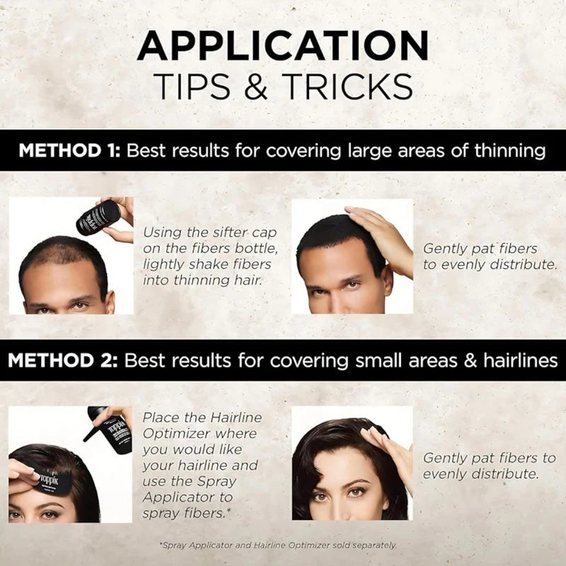 FiberLuxe – Natural-Looking Hair Thickening Fibers Set