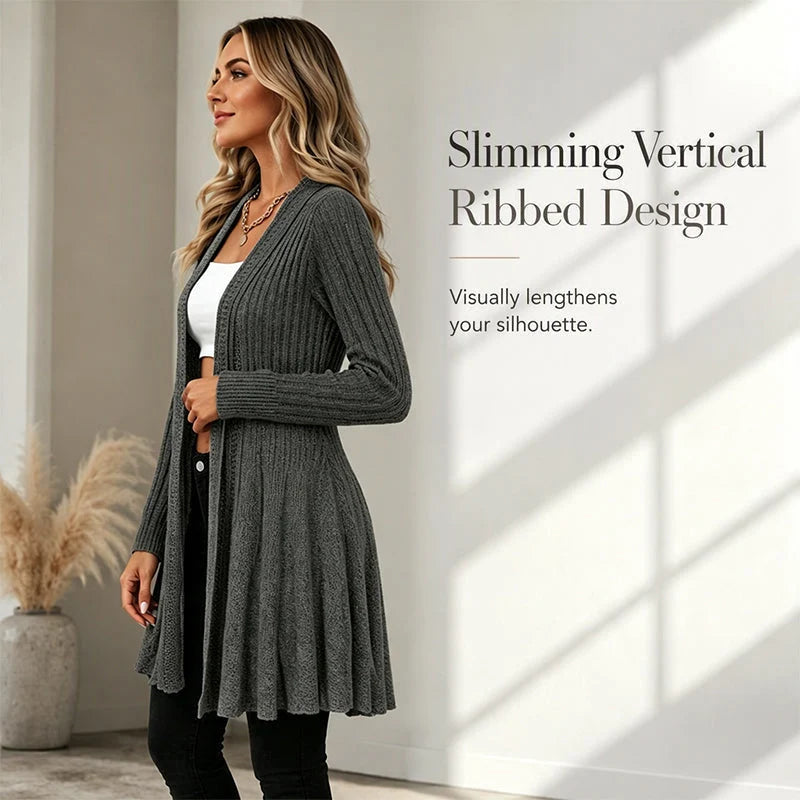 Aria – Relaxed Fit Textured Knit Cardigan