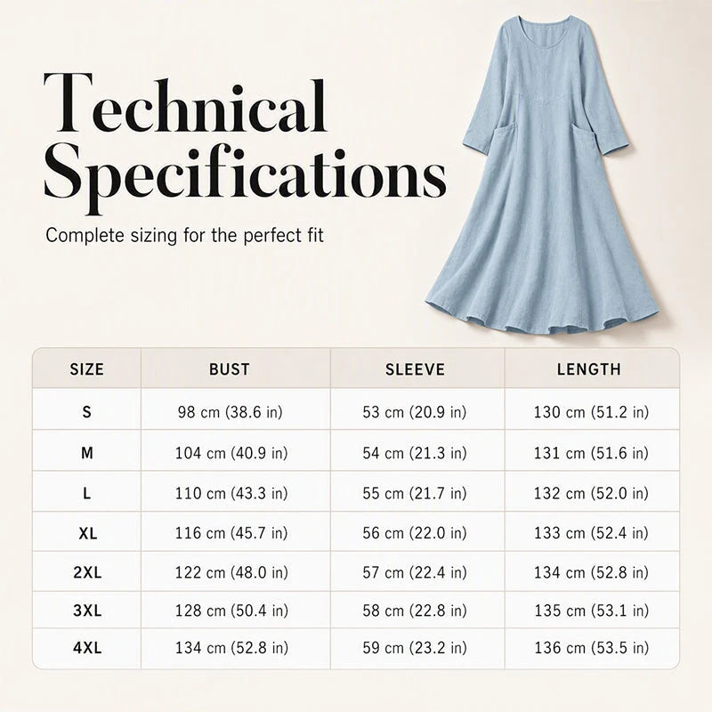 Maribel – Relaxed Fit Everyday Maxi Dress