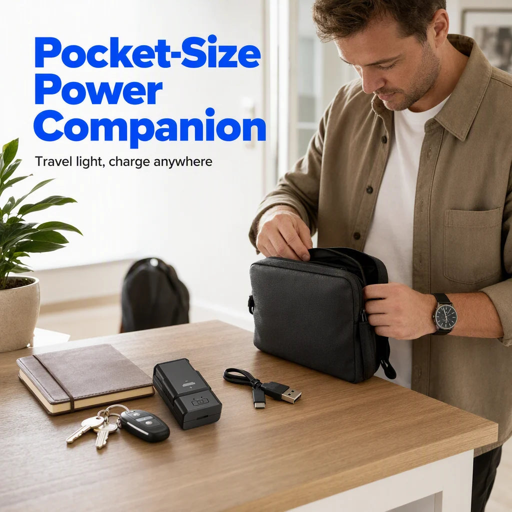 ChargePod – Mini USB-C Coin Cell Battery Charger